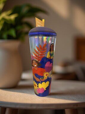 Starbucks Ananya Rao Middleton 24oz Cold Cup Tumbler Artist Series New with Tags
